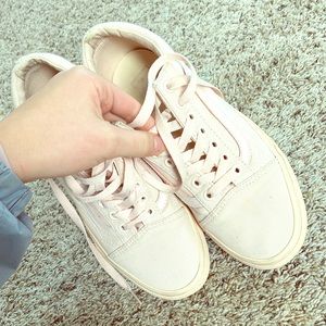 Peach Low Top Vans